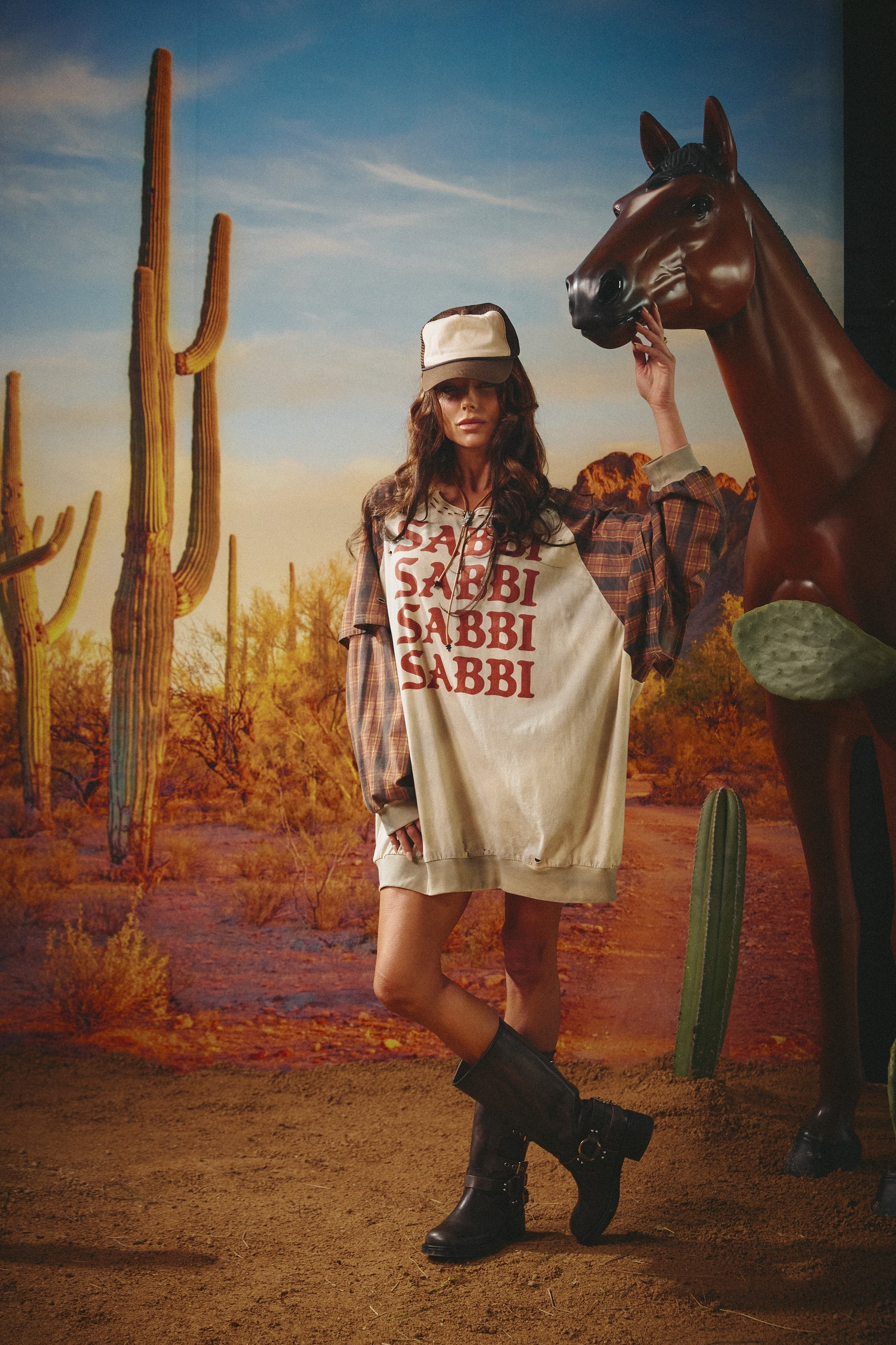 The Vintage roadhouse longsleeve tee
