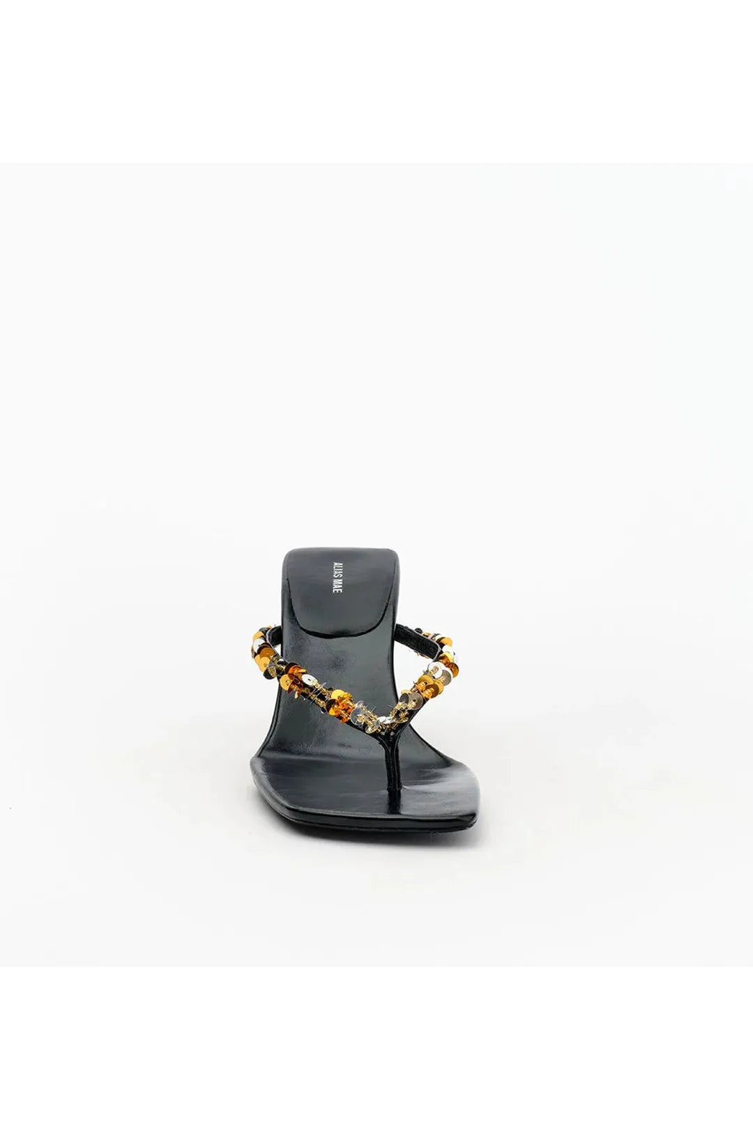 Teya, black oily crinkle leather