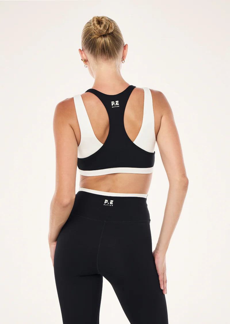 Unity sports bra, black