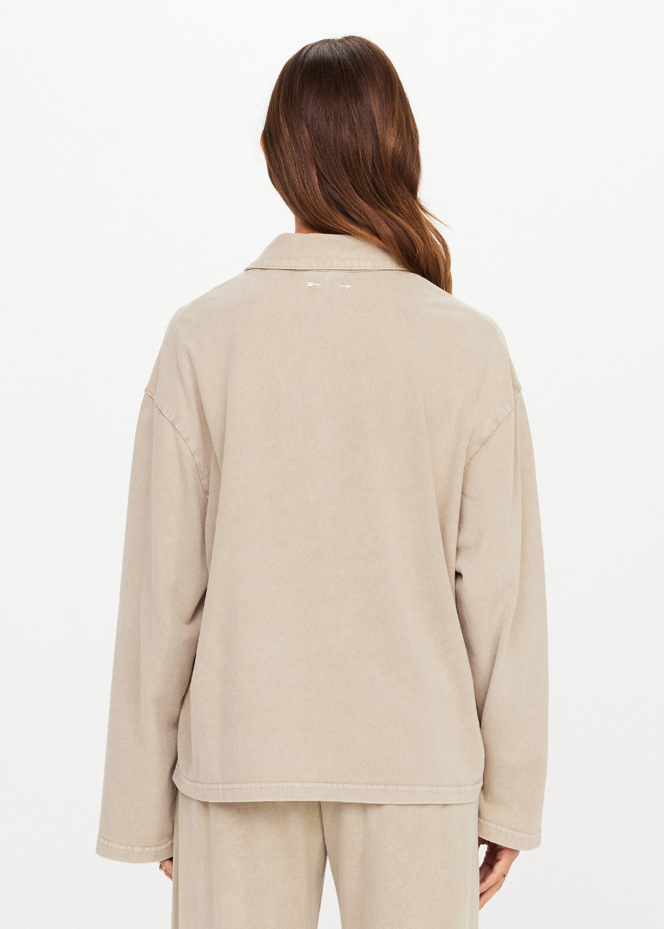 Soho rhea collared top, khaki