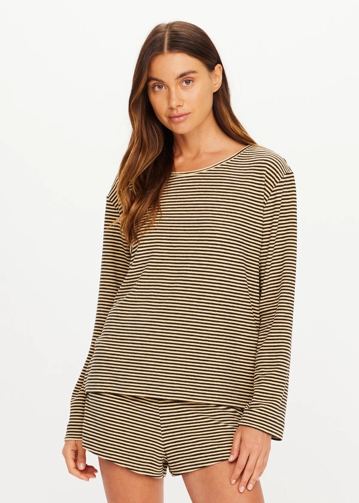 Santos rio long sleeve top, stripe