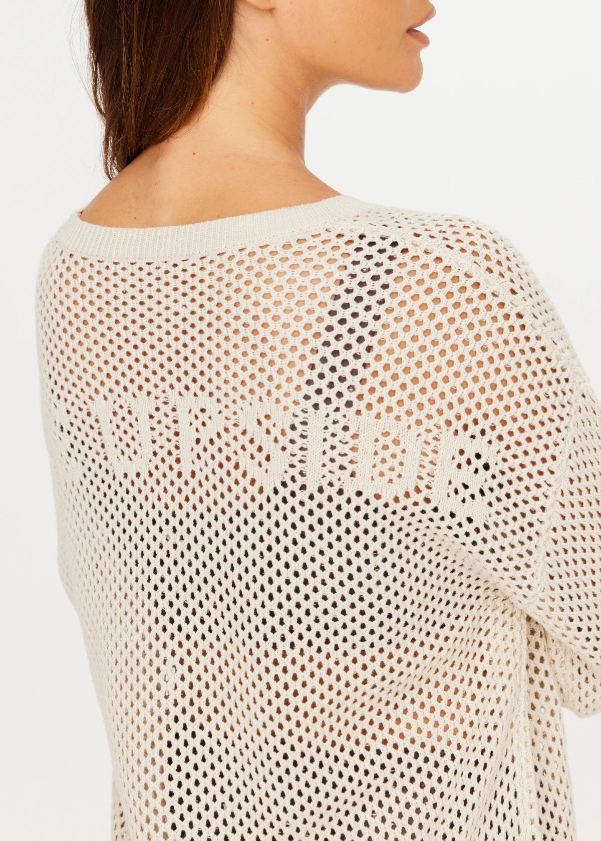 Sebastian knit crew, neutral