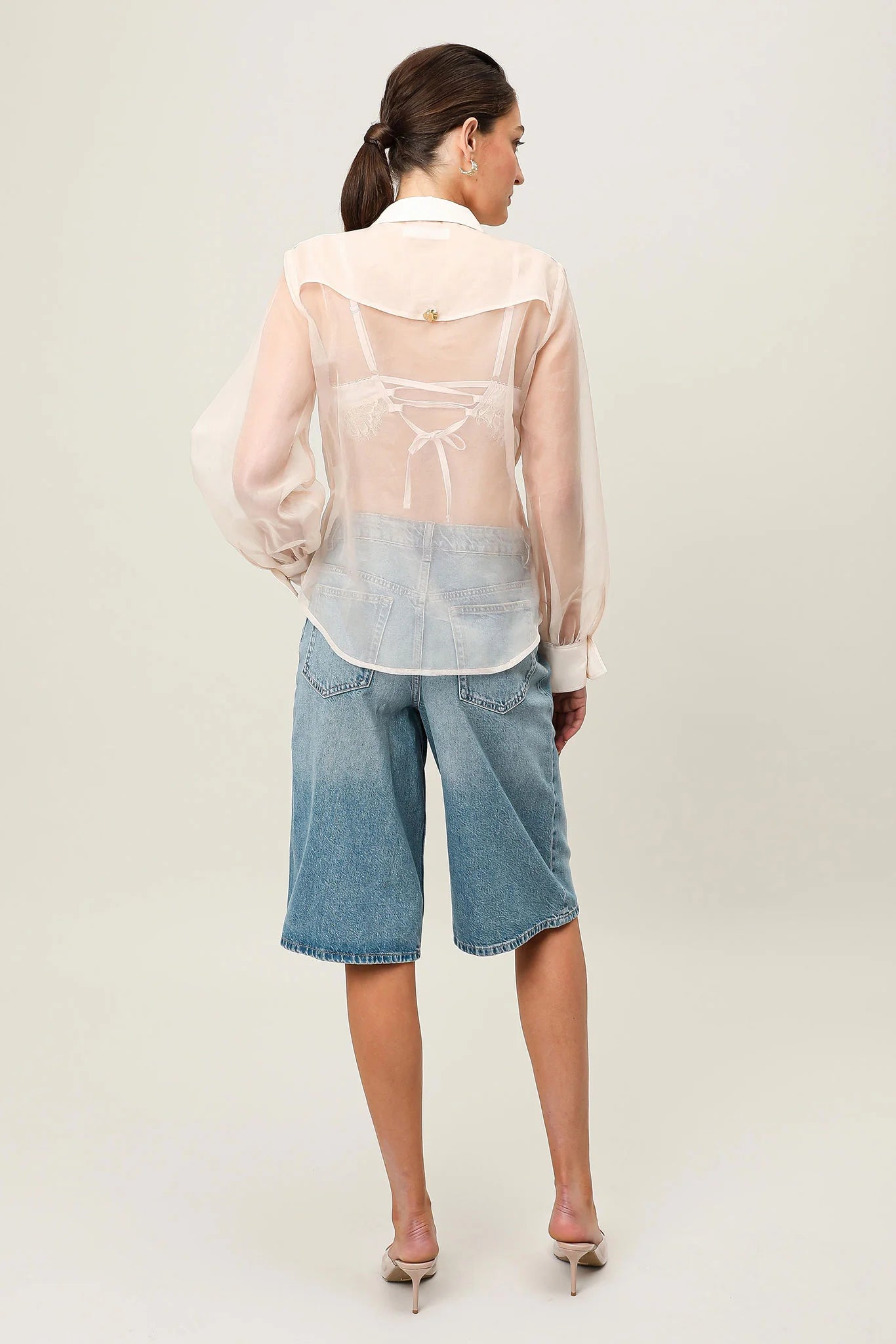 Lumier blouse, blush