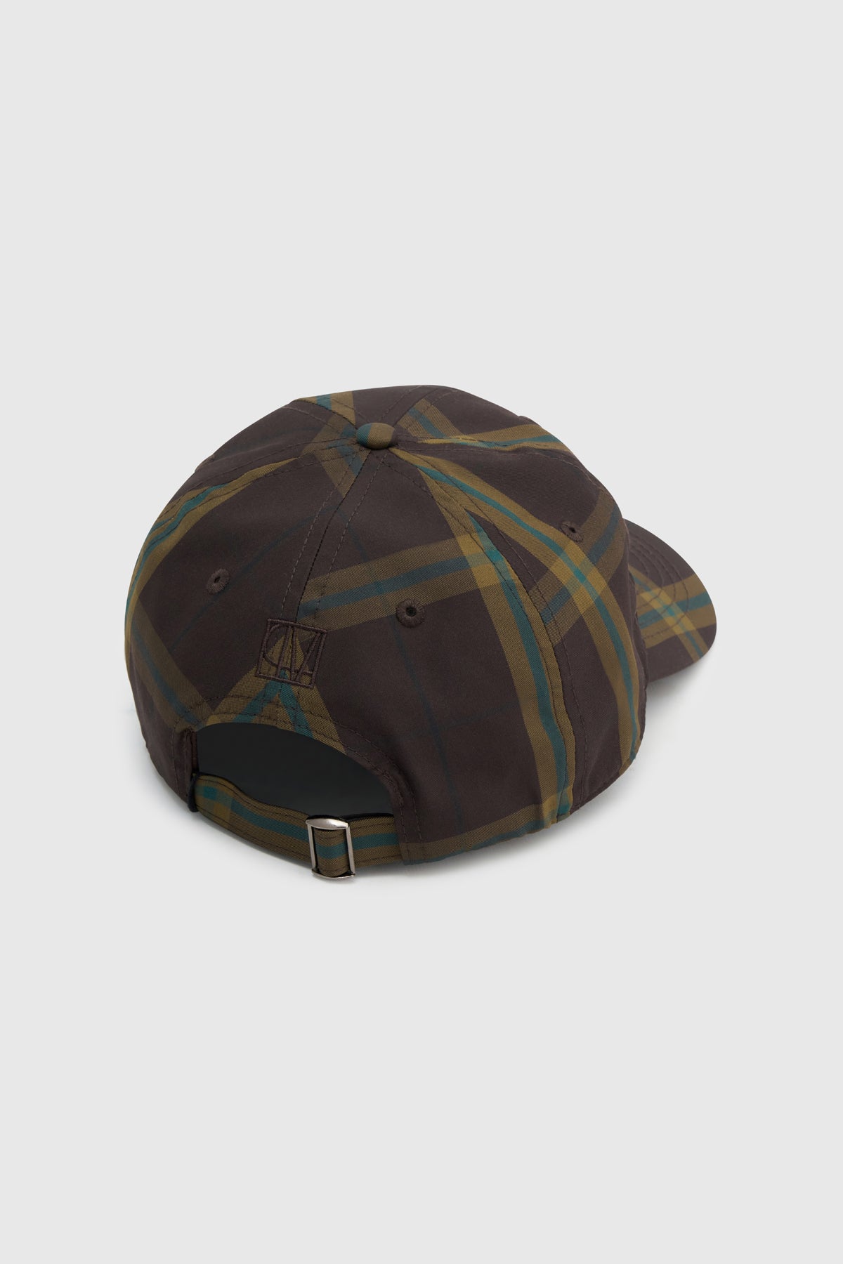Winton check logo cap