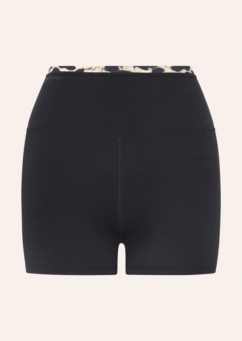 Vita 2.5'' bike short, black & leopard