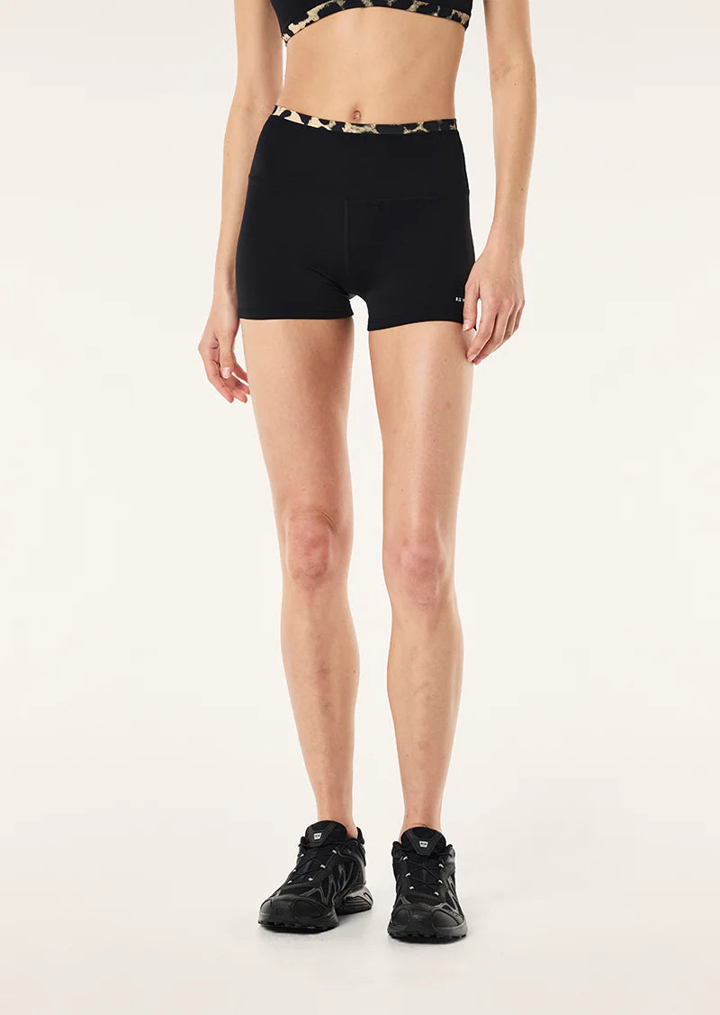 Vita 2.5'' bike short, black & leopard
