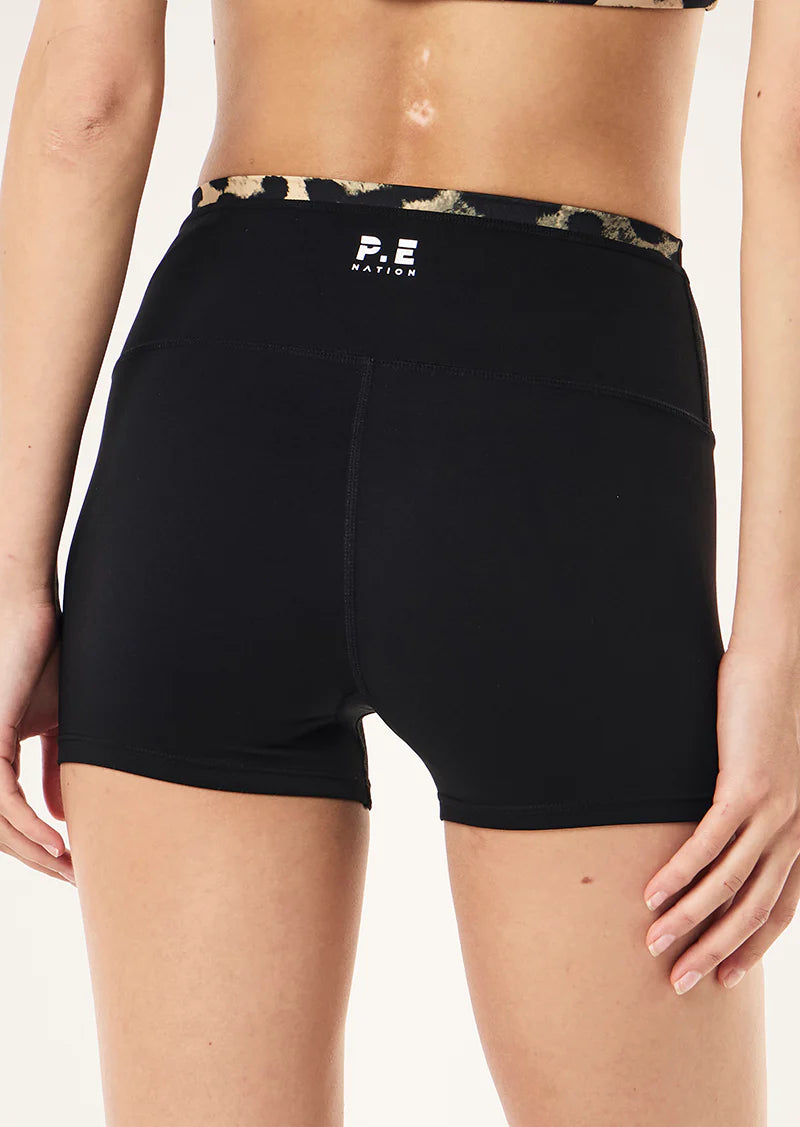 Vita 2.5'' bike short, black & leopard