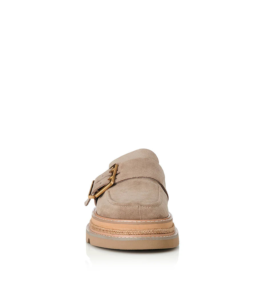Vella, natural suede