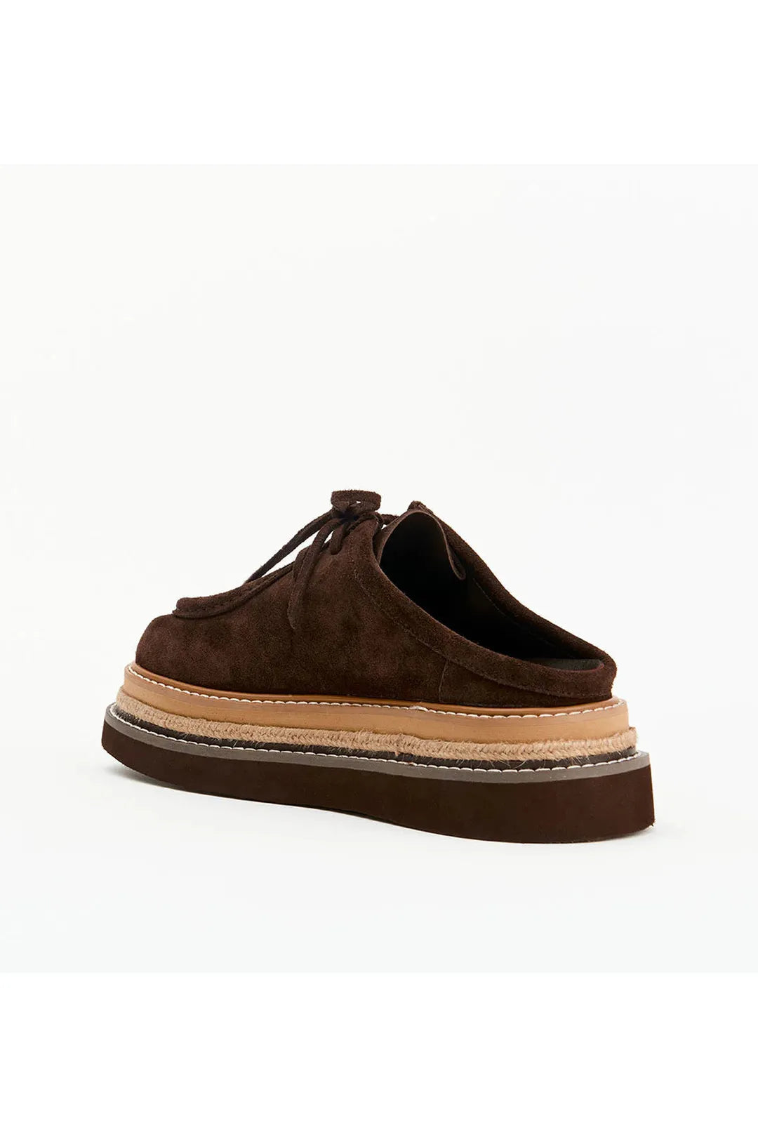 Veronique, chocolate suede