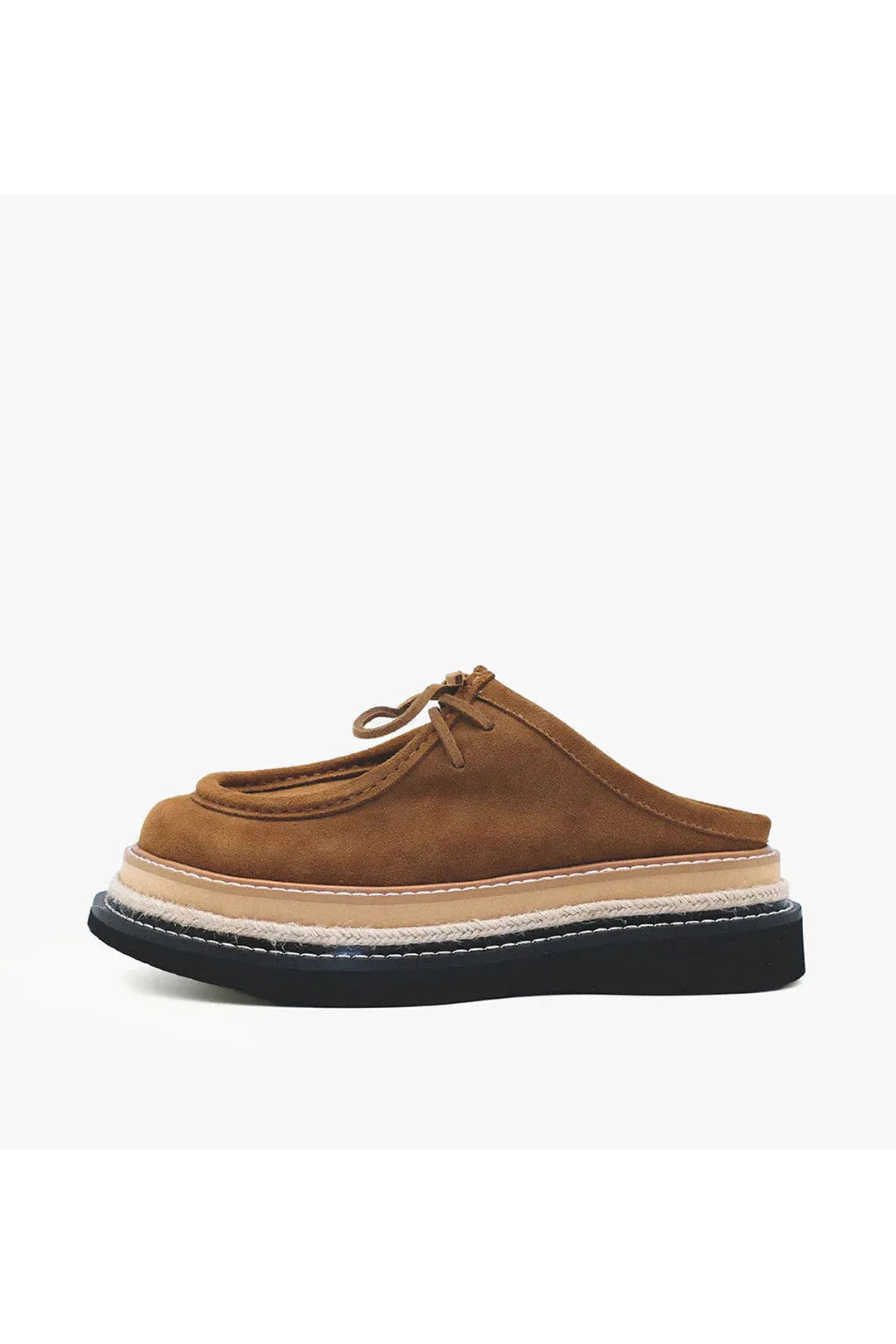 Veronique, mocha suede