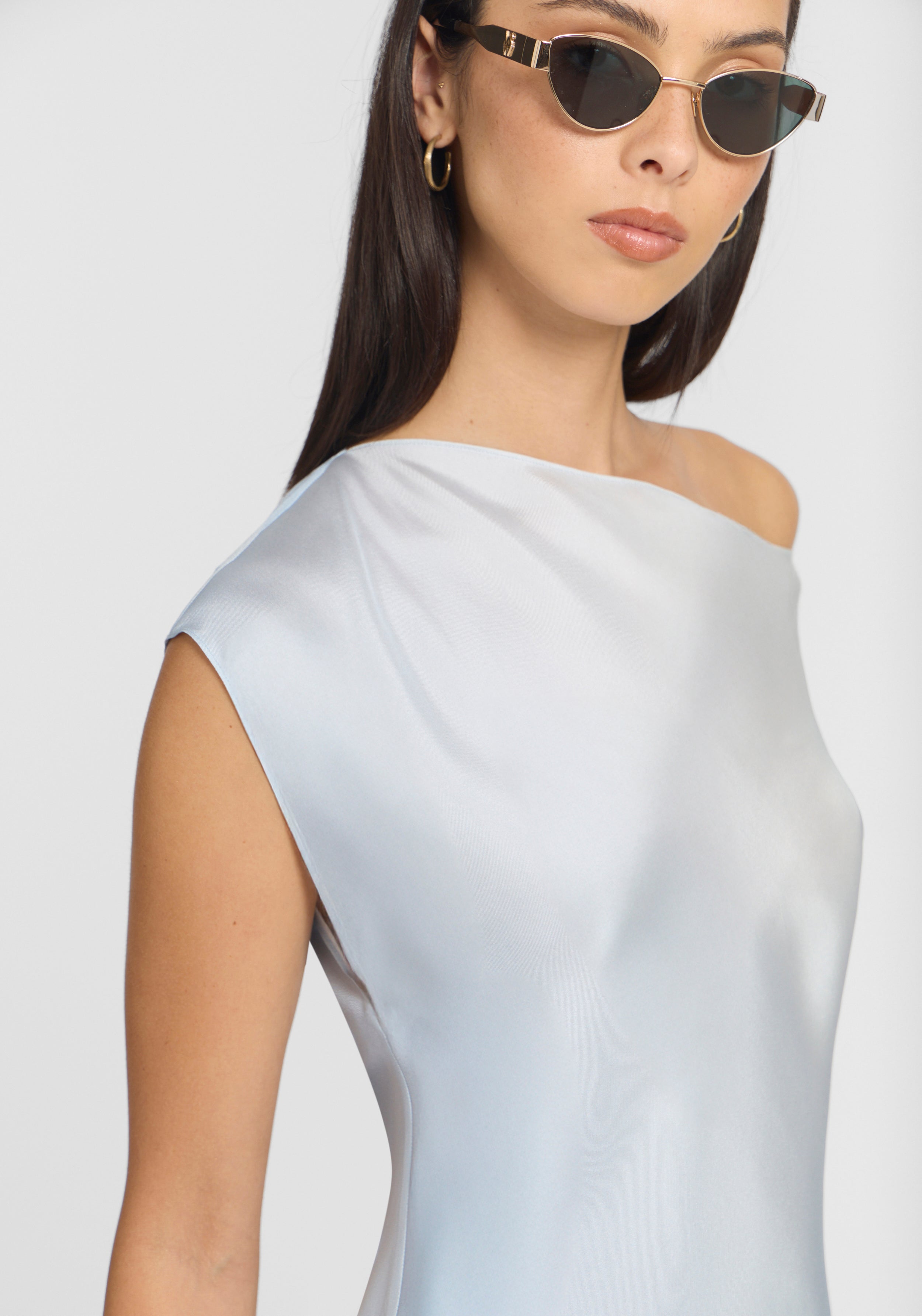 Rosemary top, ocean ombre