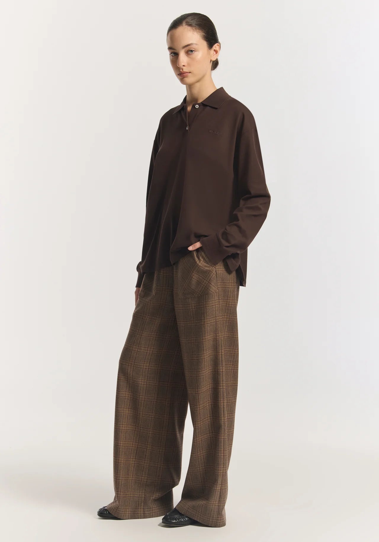 Beckett polo, chocolate