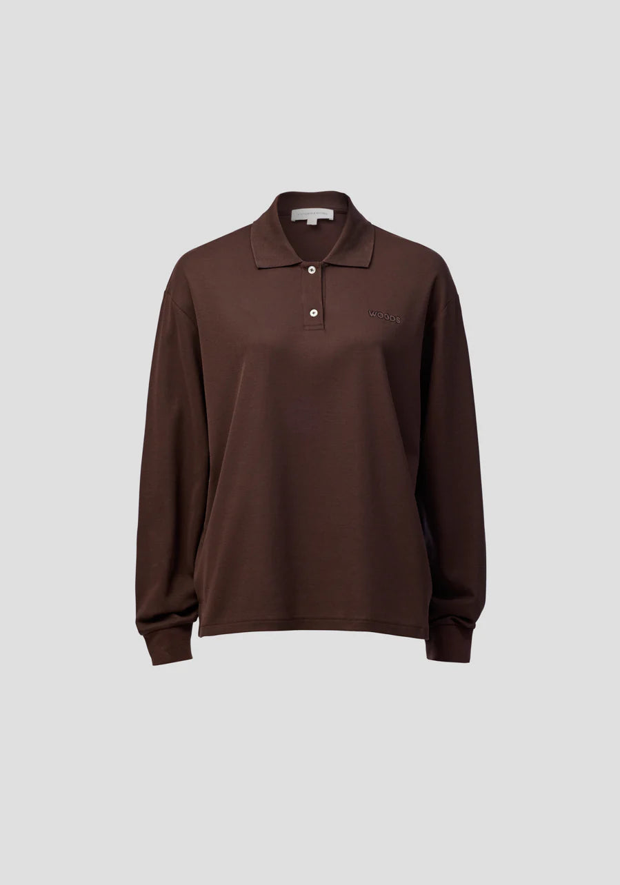 Beckett polo, chocolate