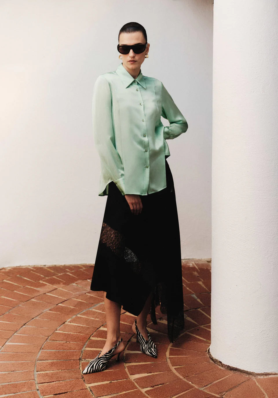 Kingdom skirt, black
