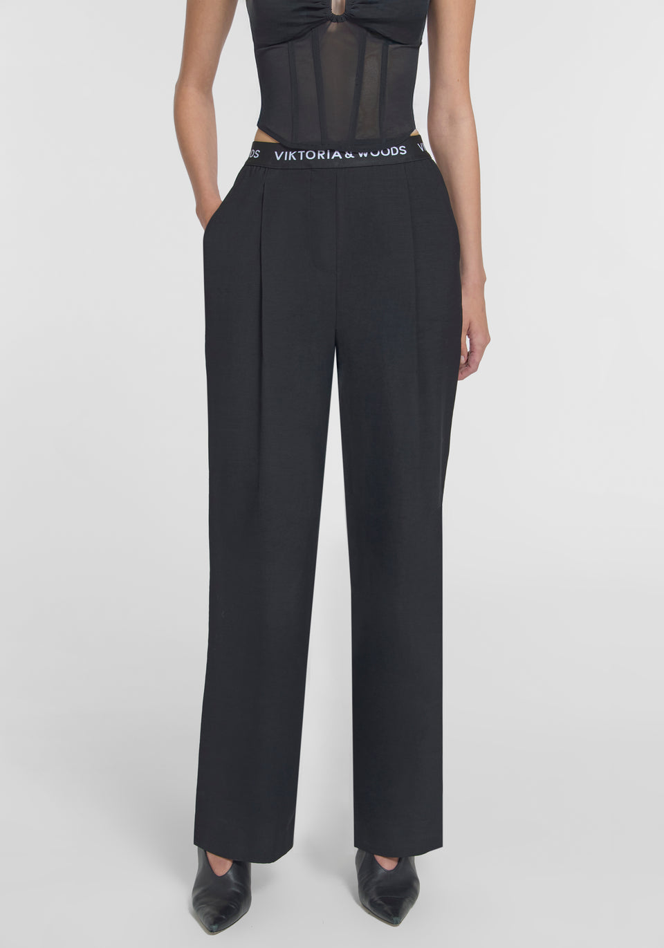 Ivanhoe pant, black