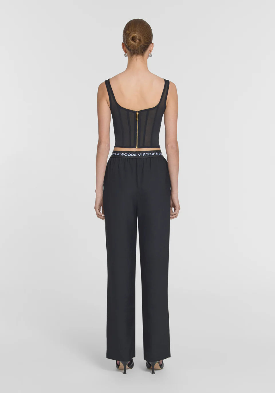 Ivanhoe pant, black