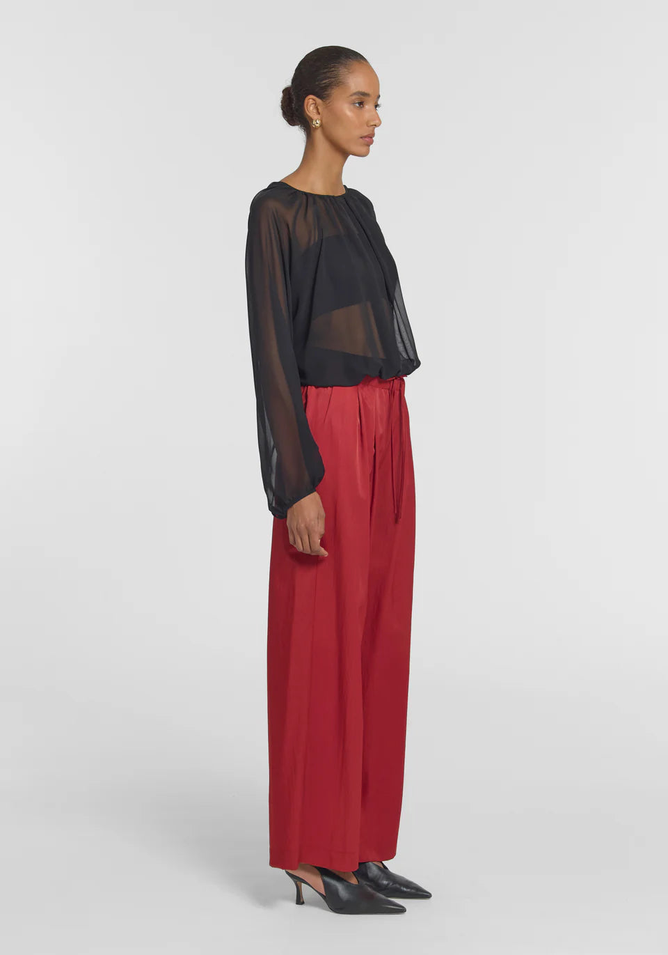 Madden trouser, scarlet