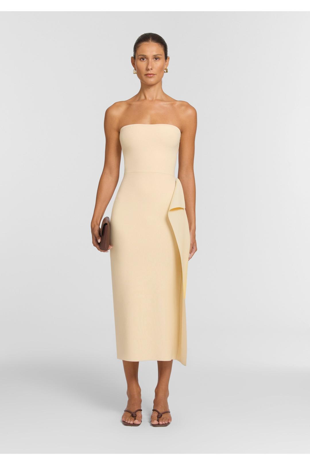 Honeydew dress, buttermilk