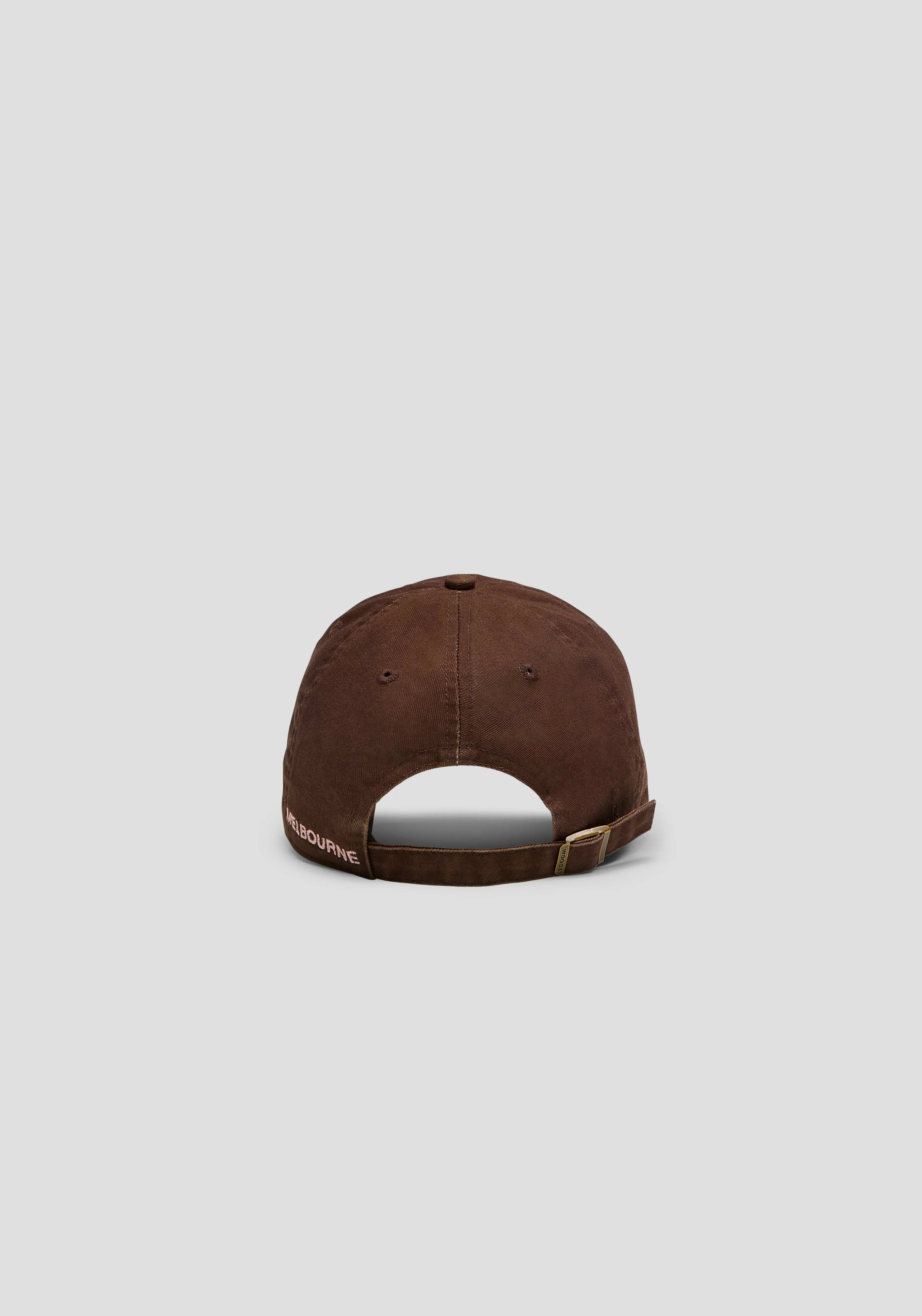 Insignia cap, cocoa/rose