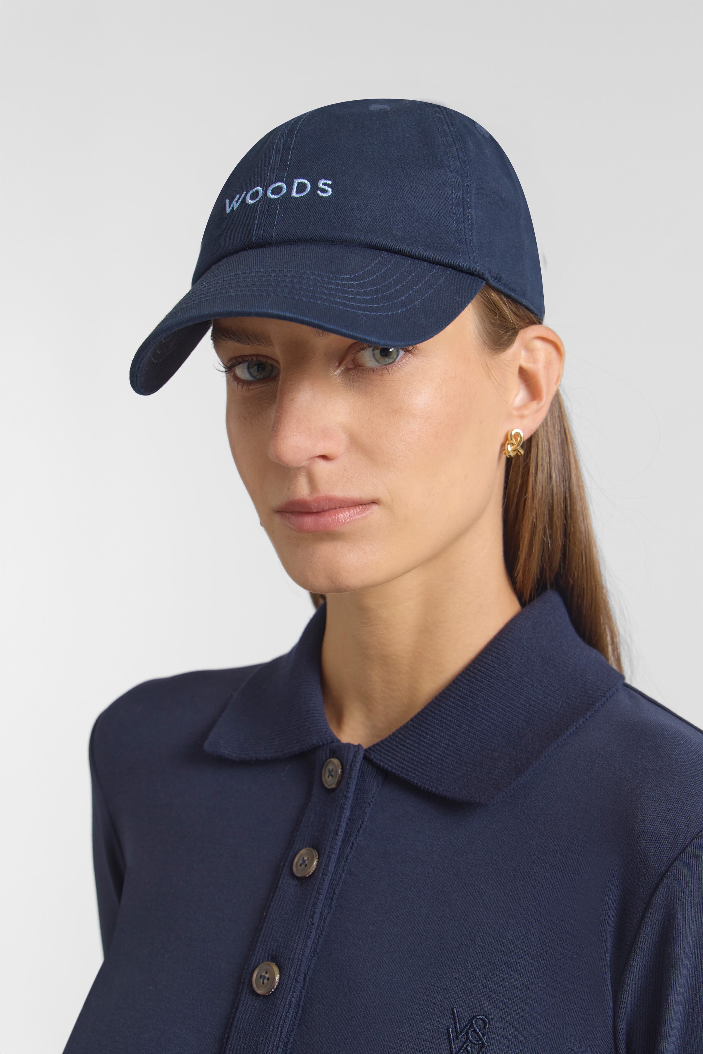 woods cap, midnight navy