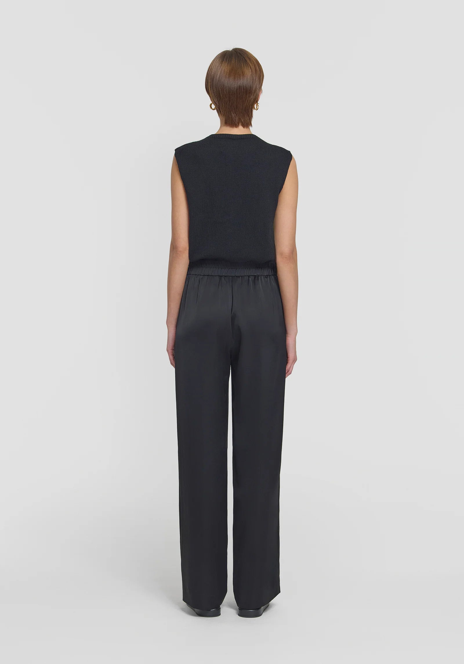pilot pant, black