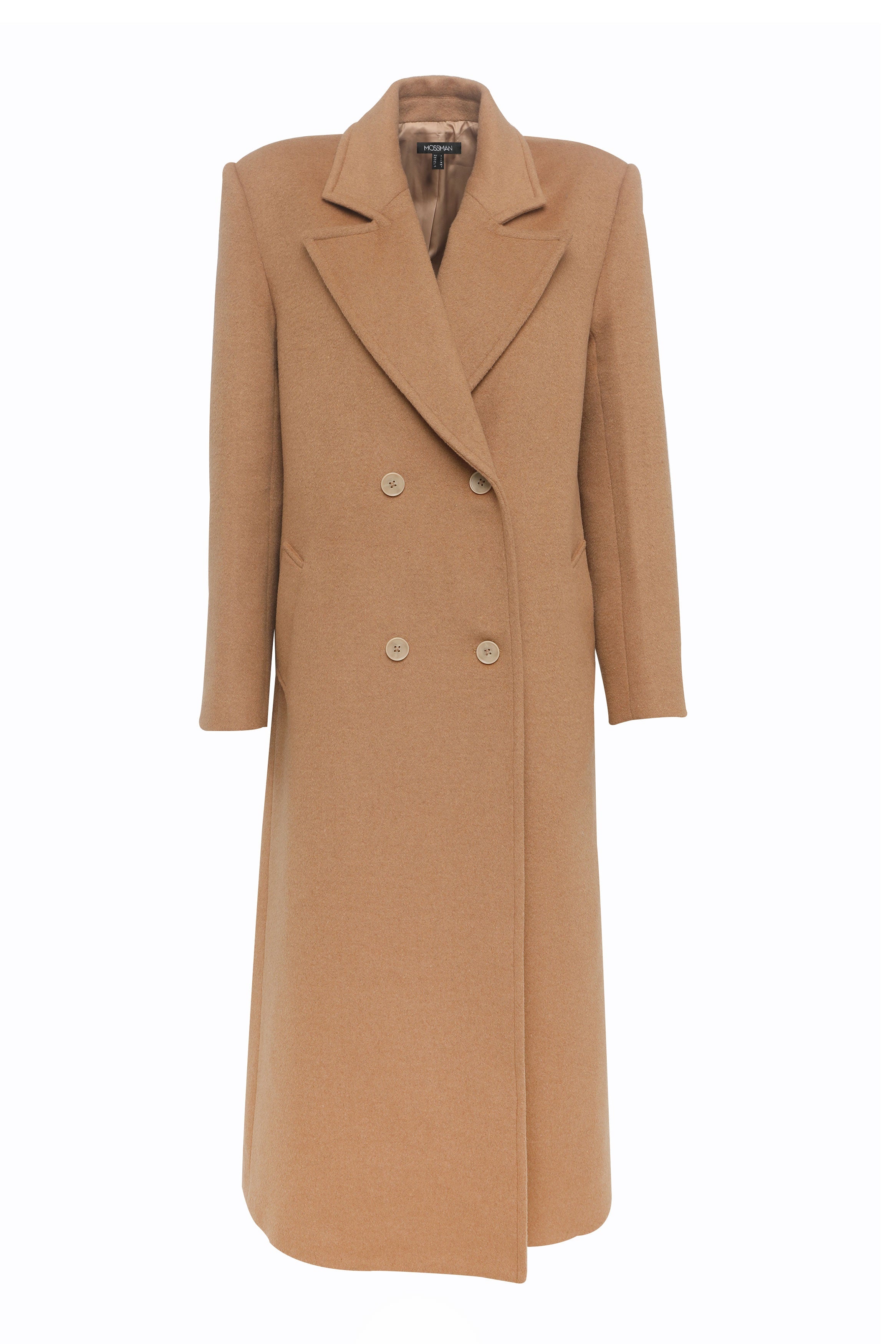 washington coat, camel