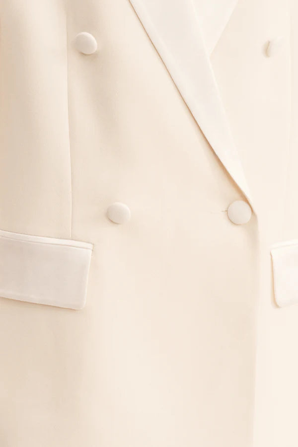 Adri Tuxedo Double Breasted Blazer