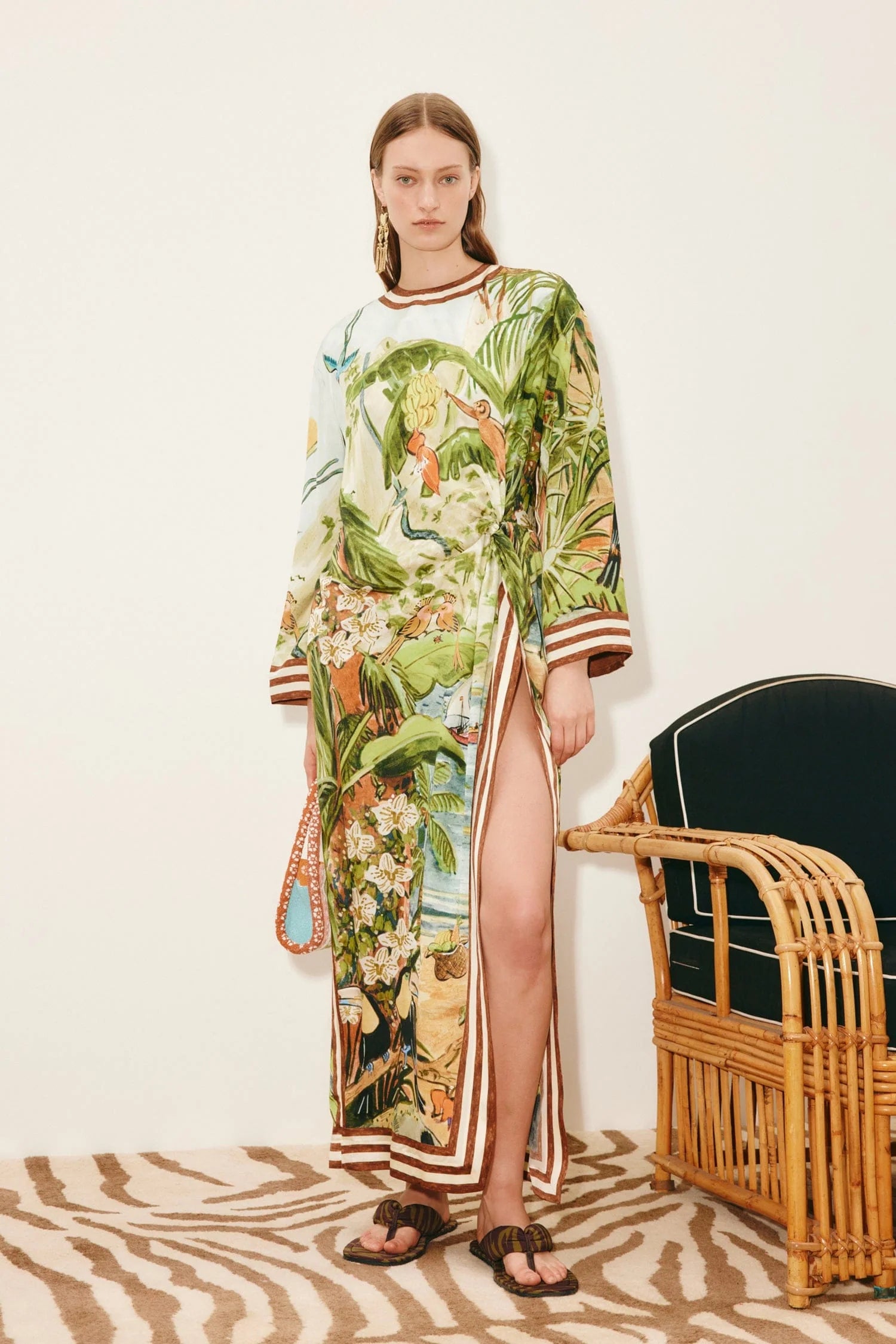 Toucan tango midi dress