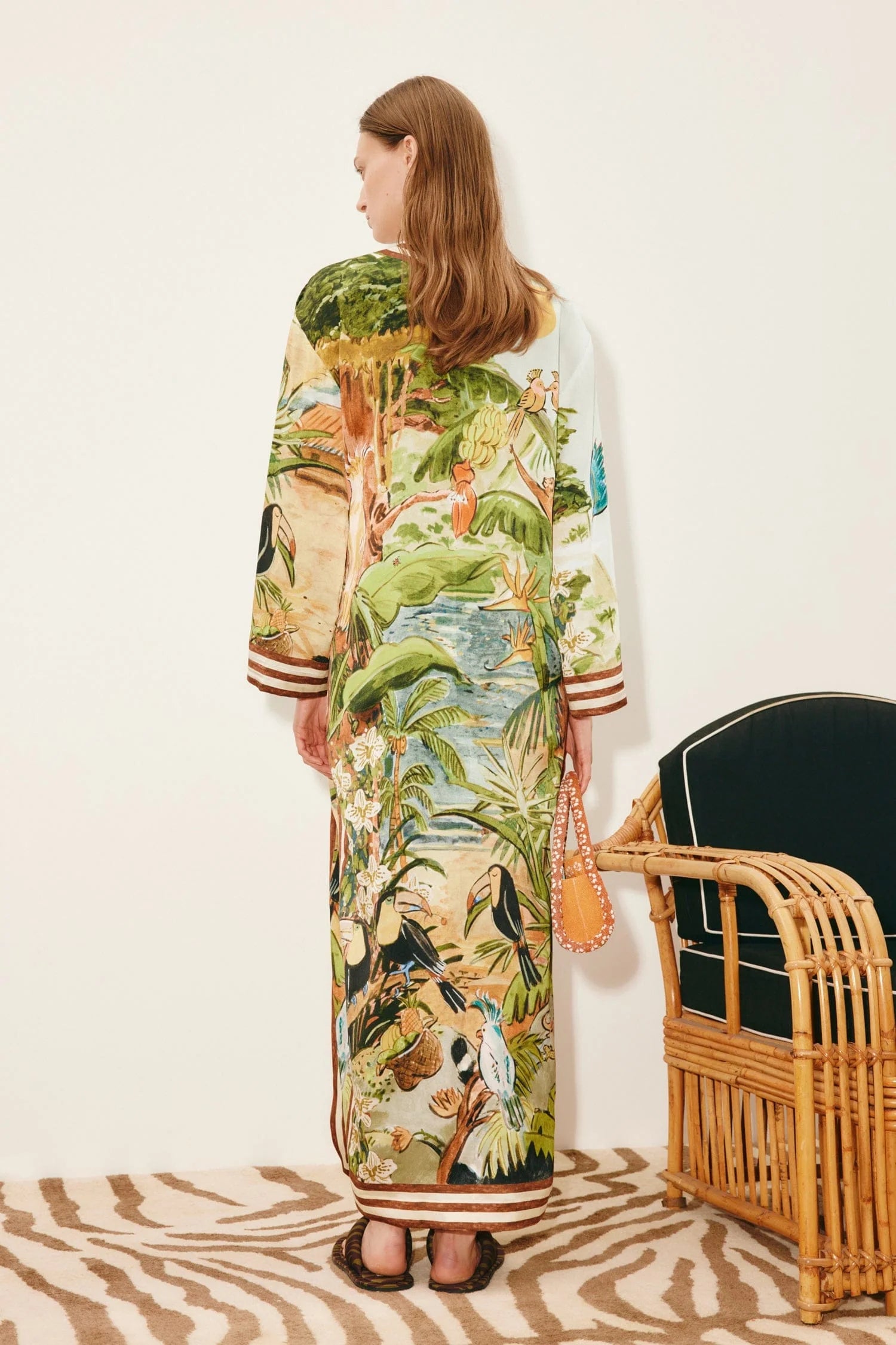 Toucan tango midi dress