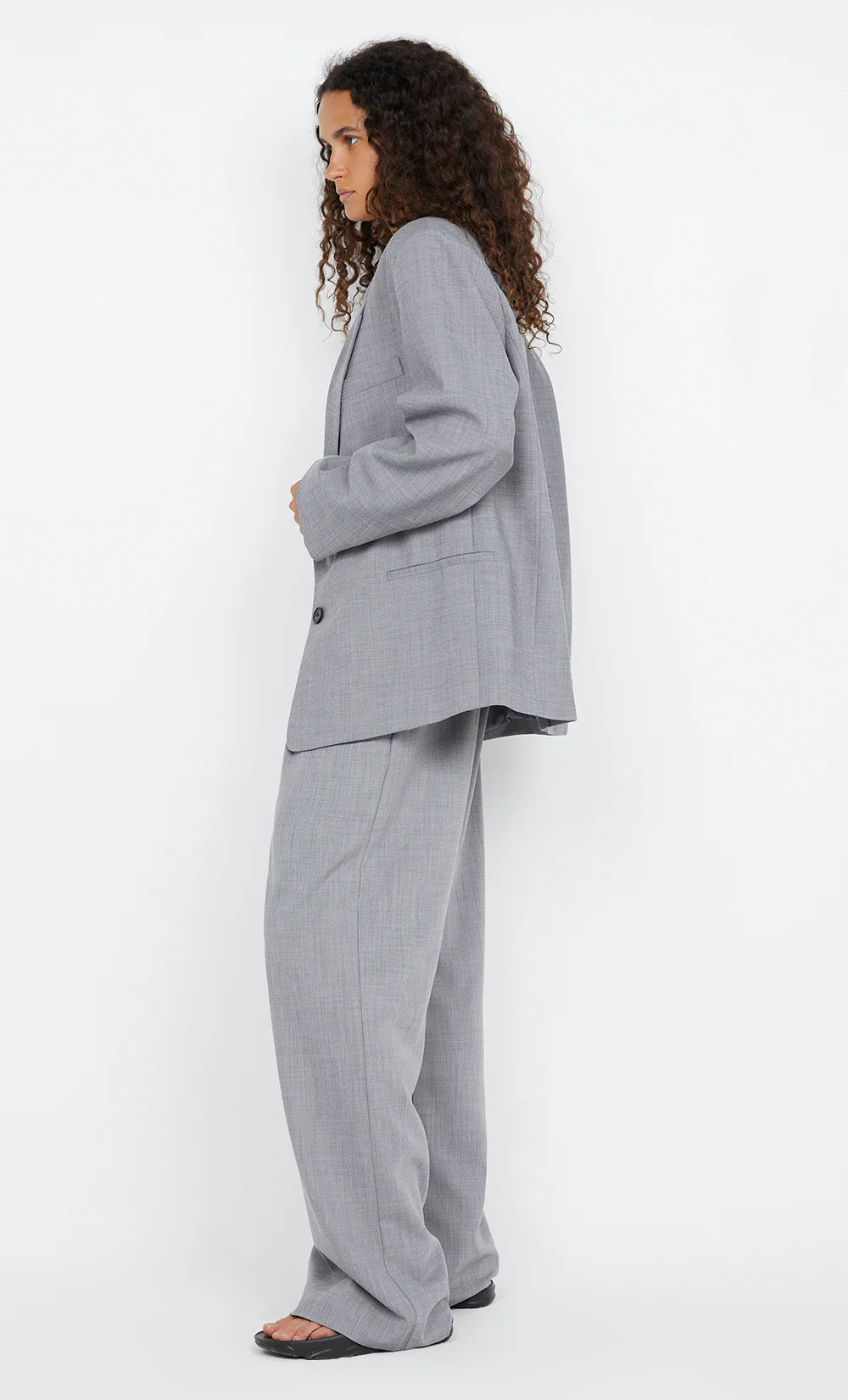 Jordin pant, charcoal weave