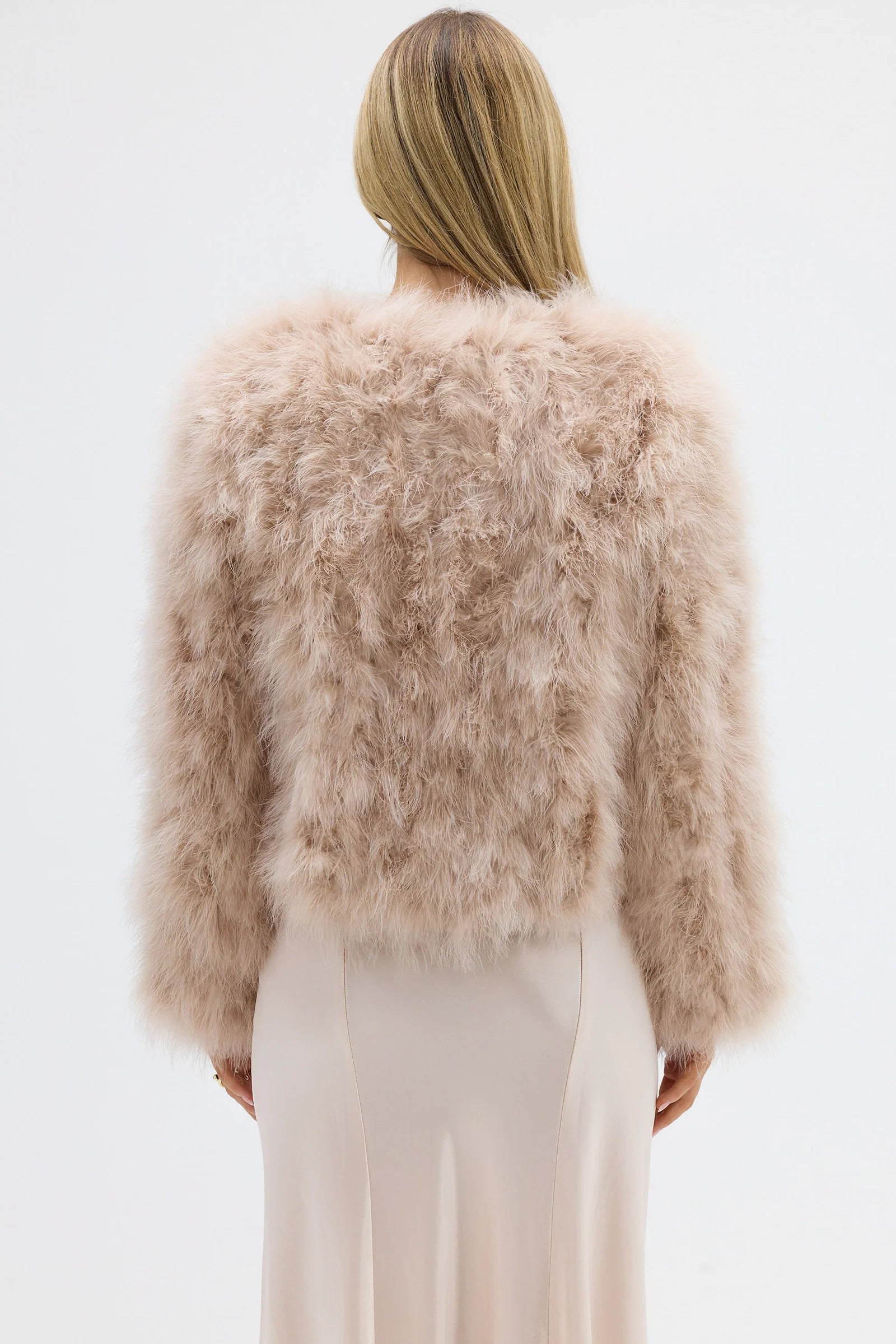 Scarlett jacket, creme brulee