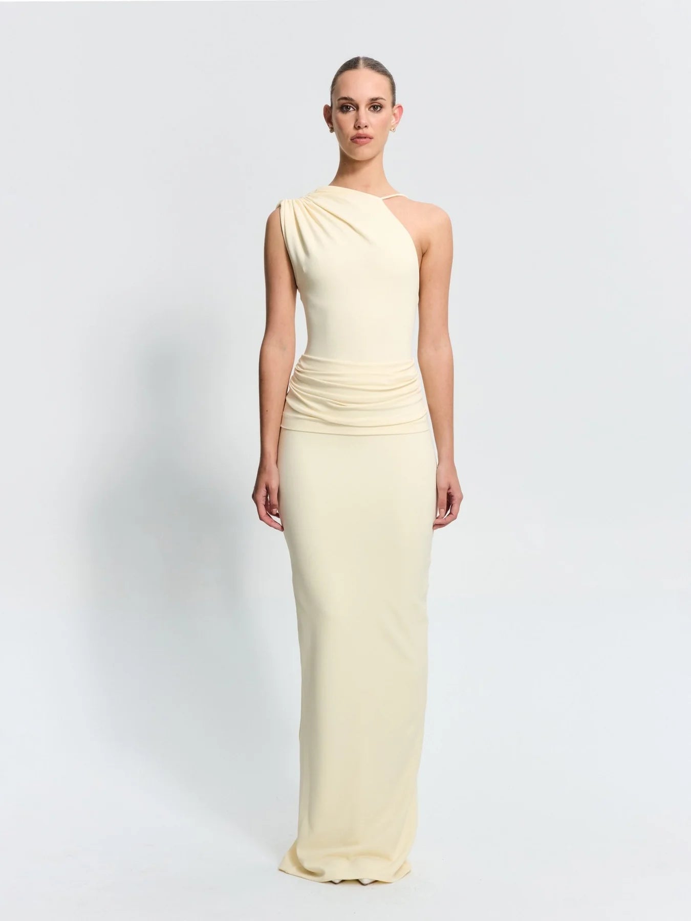 Greer gown, lemon