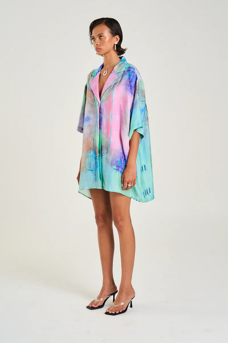 Luka shirt dress, h20
