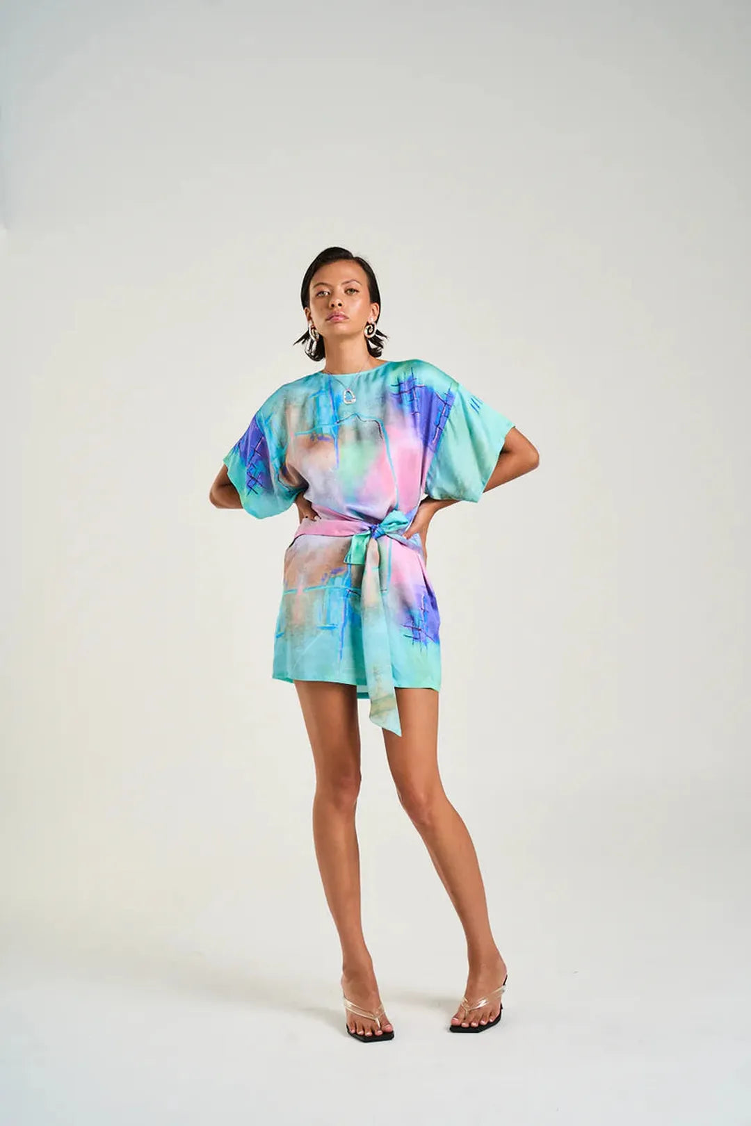 Tie front dress, h20
