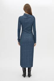 Orsa midi dress, navy