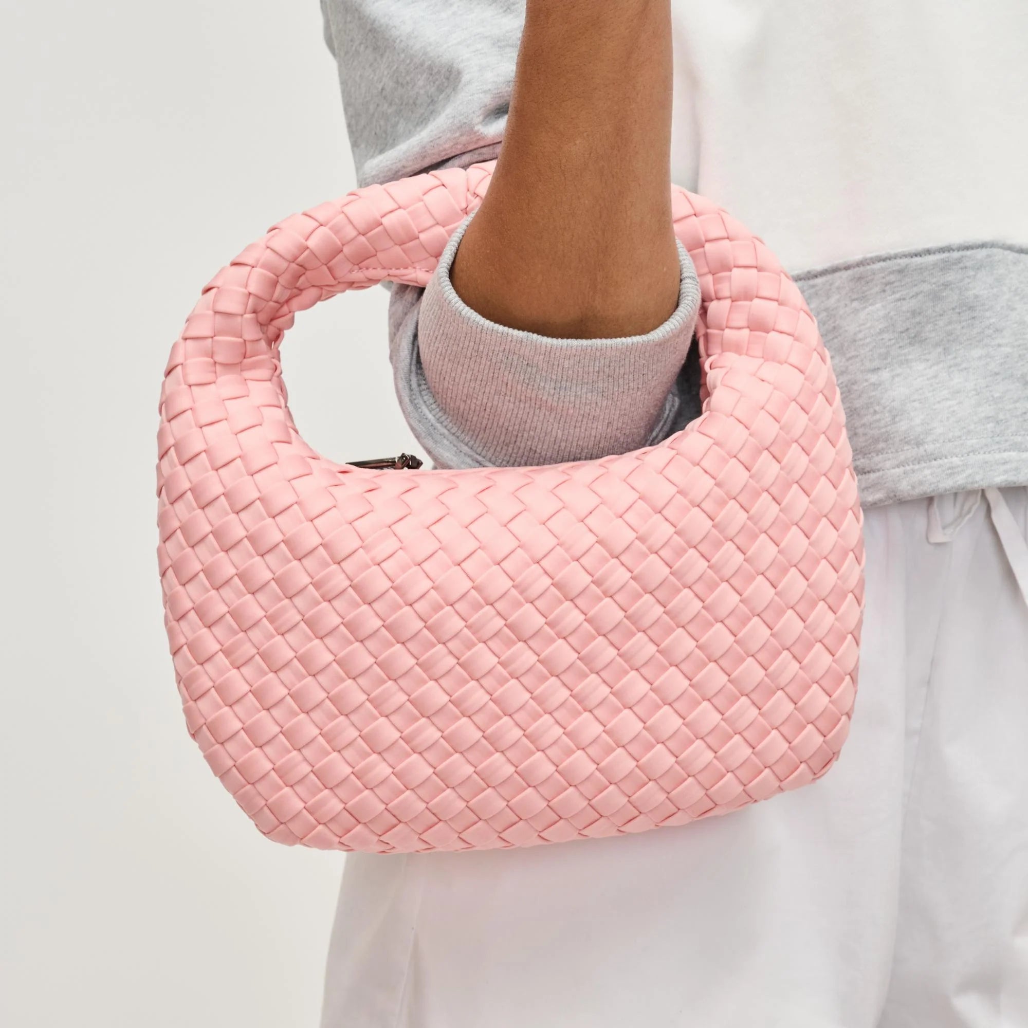 dare to dream - small woven neoprene, blush