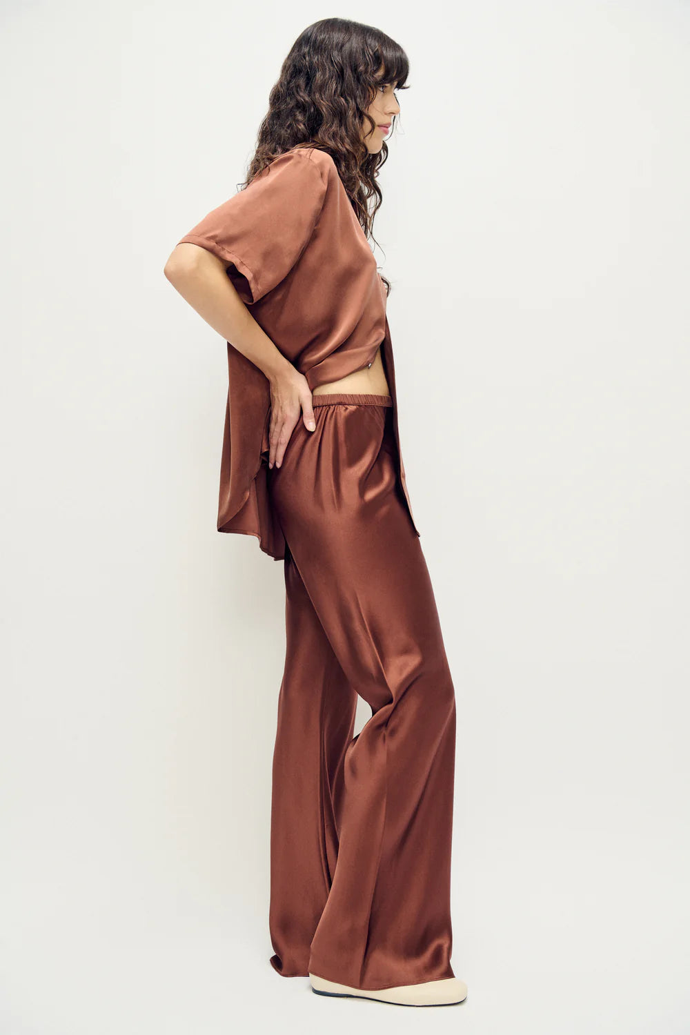 Bias cut pants, root