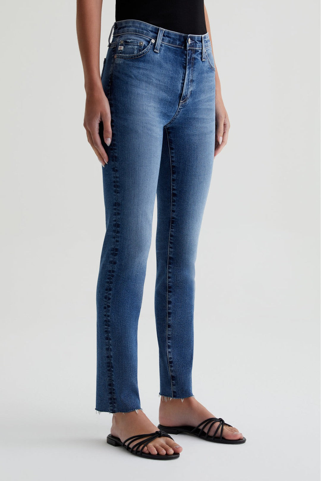 MARI AG-ED HIGH RISE SLIM STRAIGHT DENIM - 13 YEARS DISCLOSURE