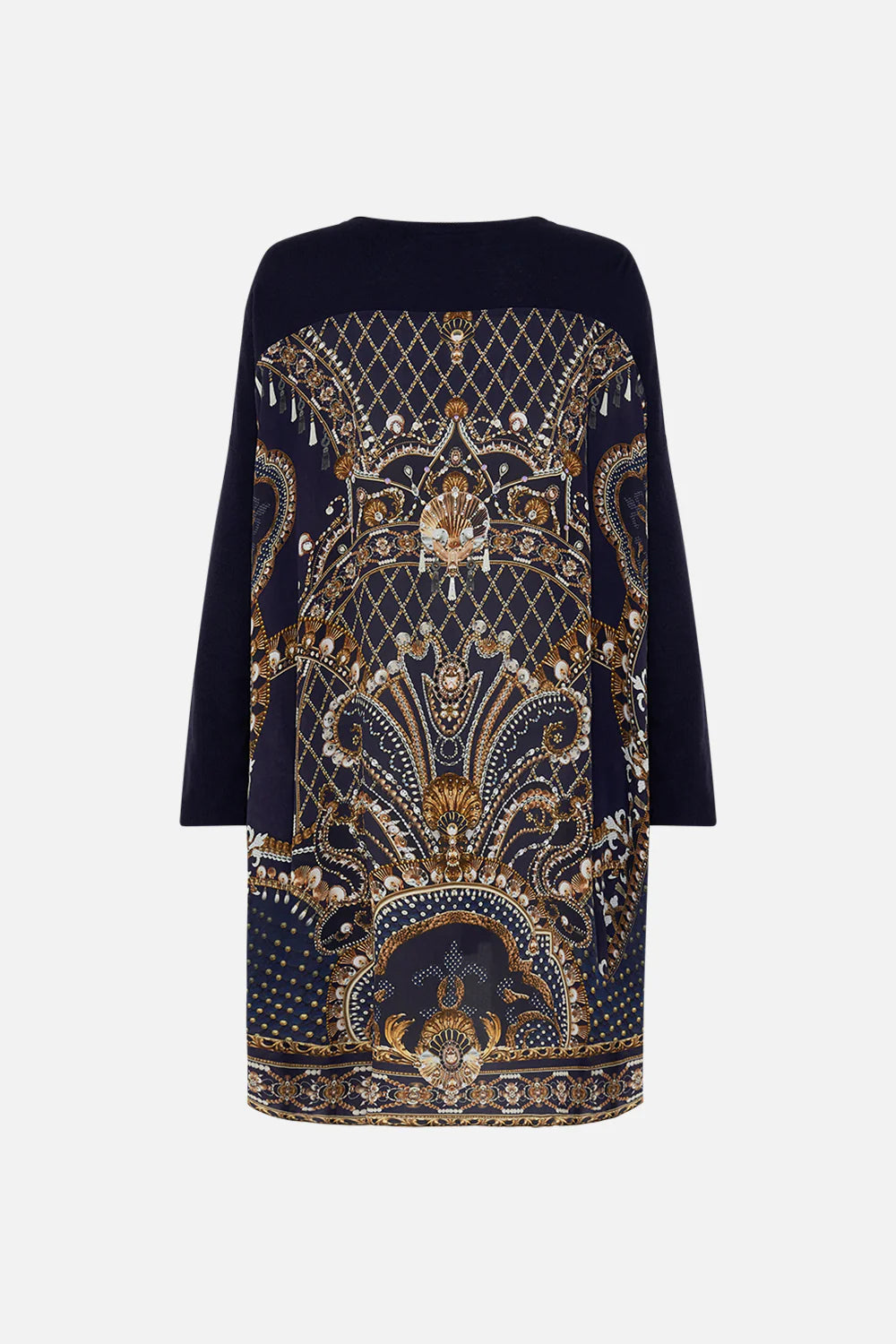 Long sleeve jumper with print back, dance with the duke