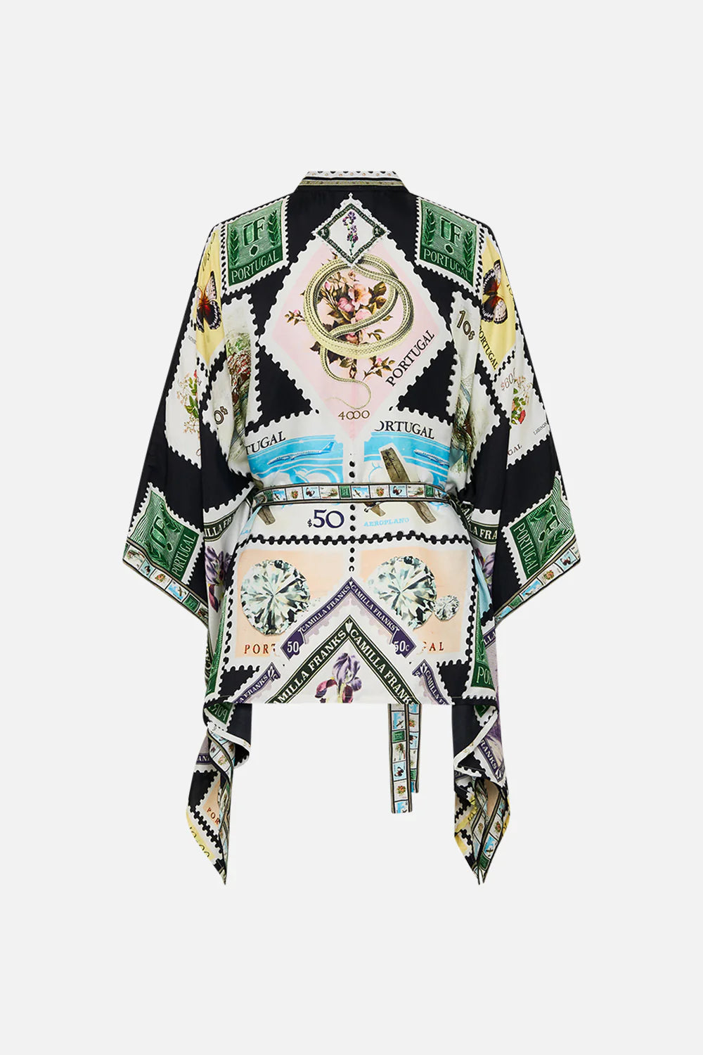 Button through scarf blouse, My porto pen pal