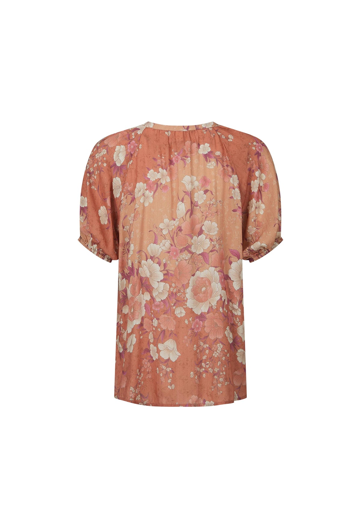 Isola short sleeve blouse, sunfade pink