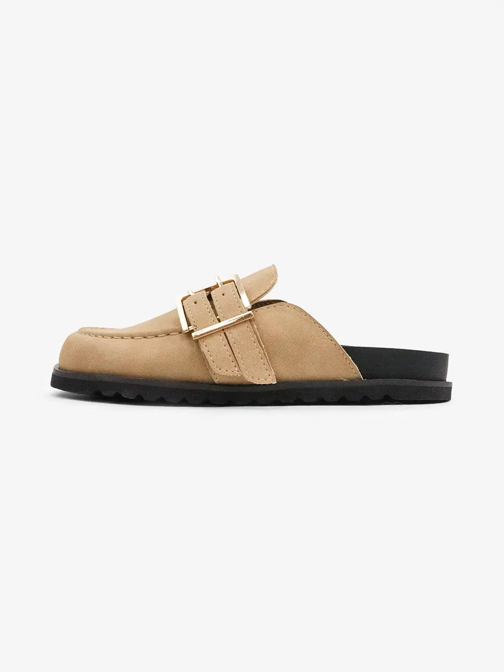 Kartia classic mule, camel suede