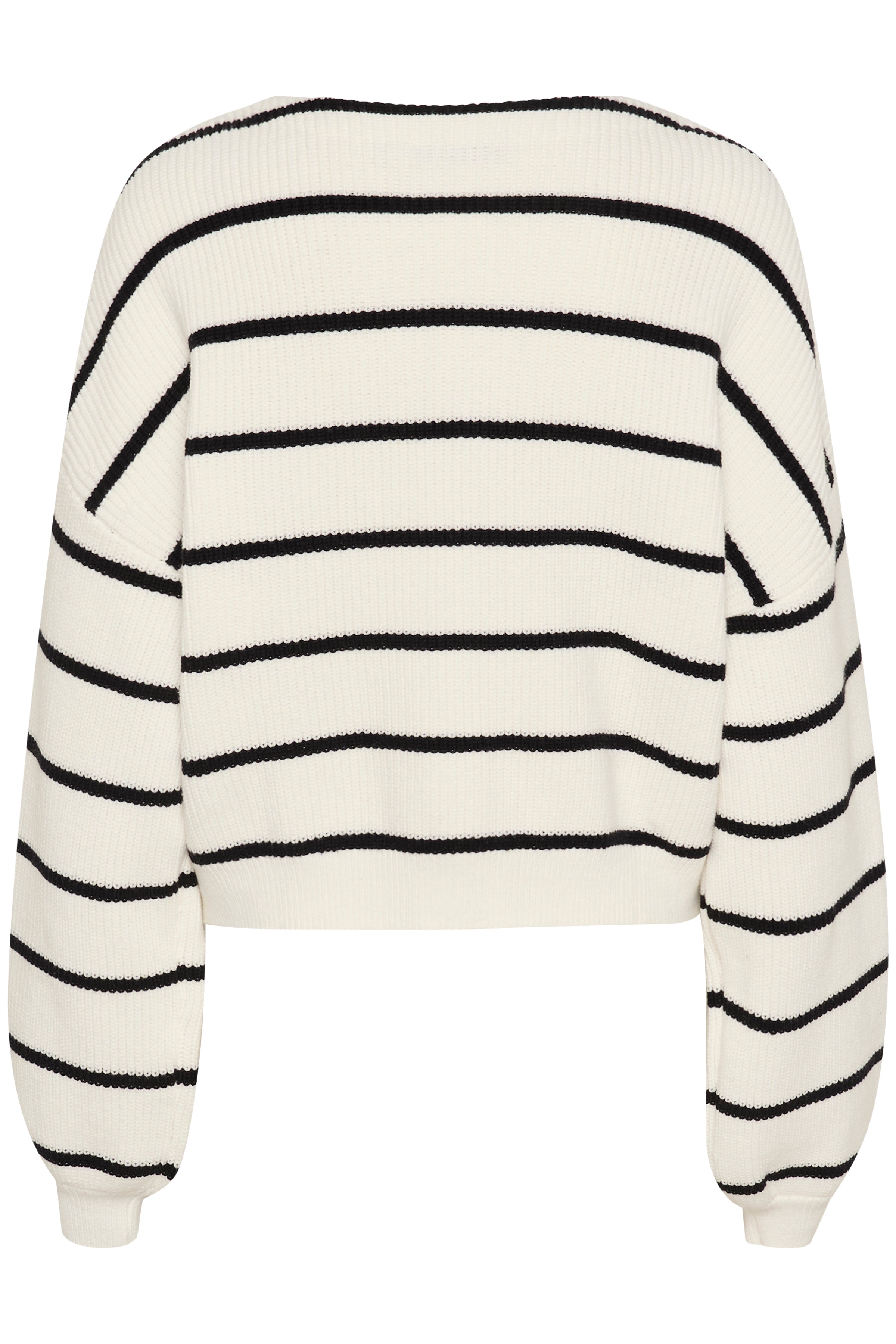 Meba gz cardigan, egret w black stripe