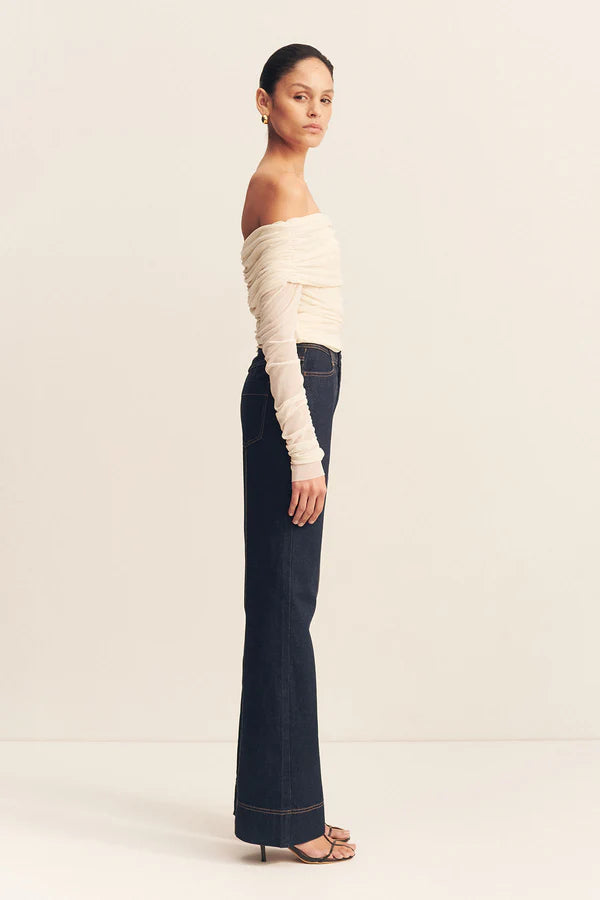 Mira Long Sleeve Off Shoulder Top
