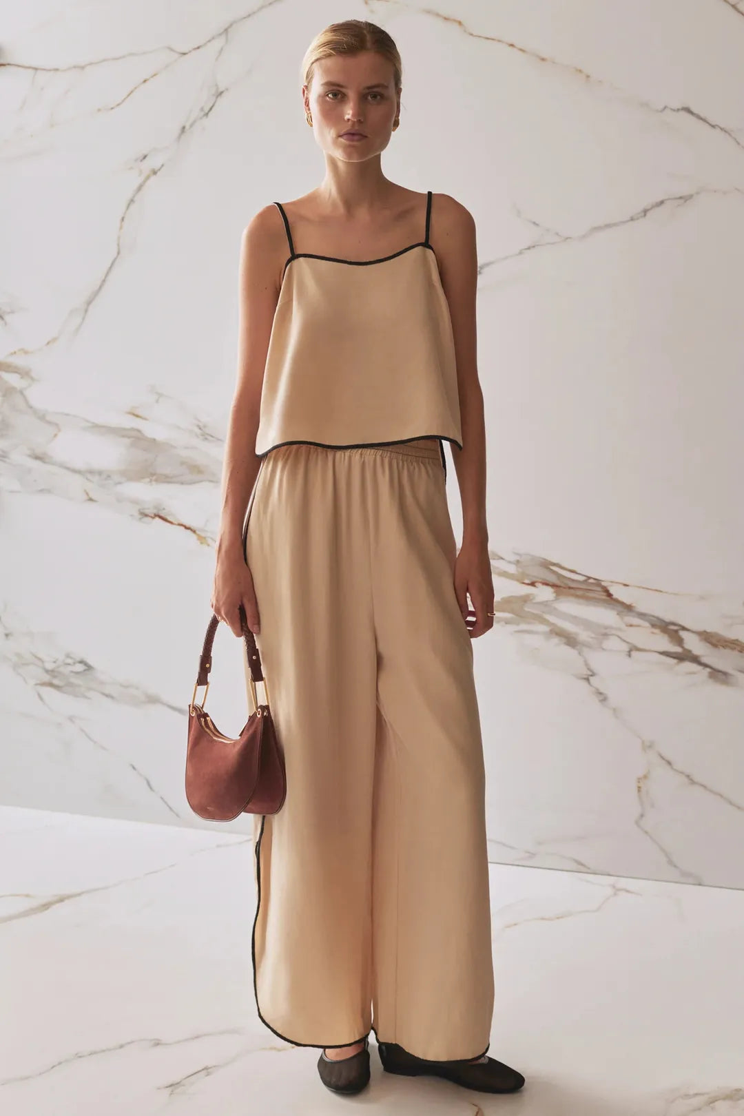 The tansy pants, fawn
