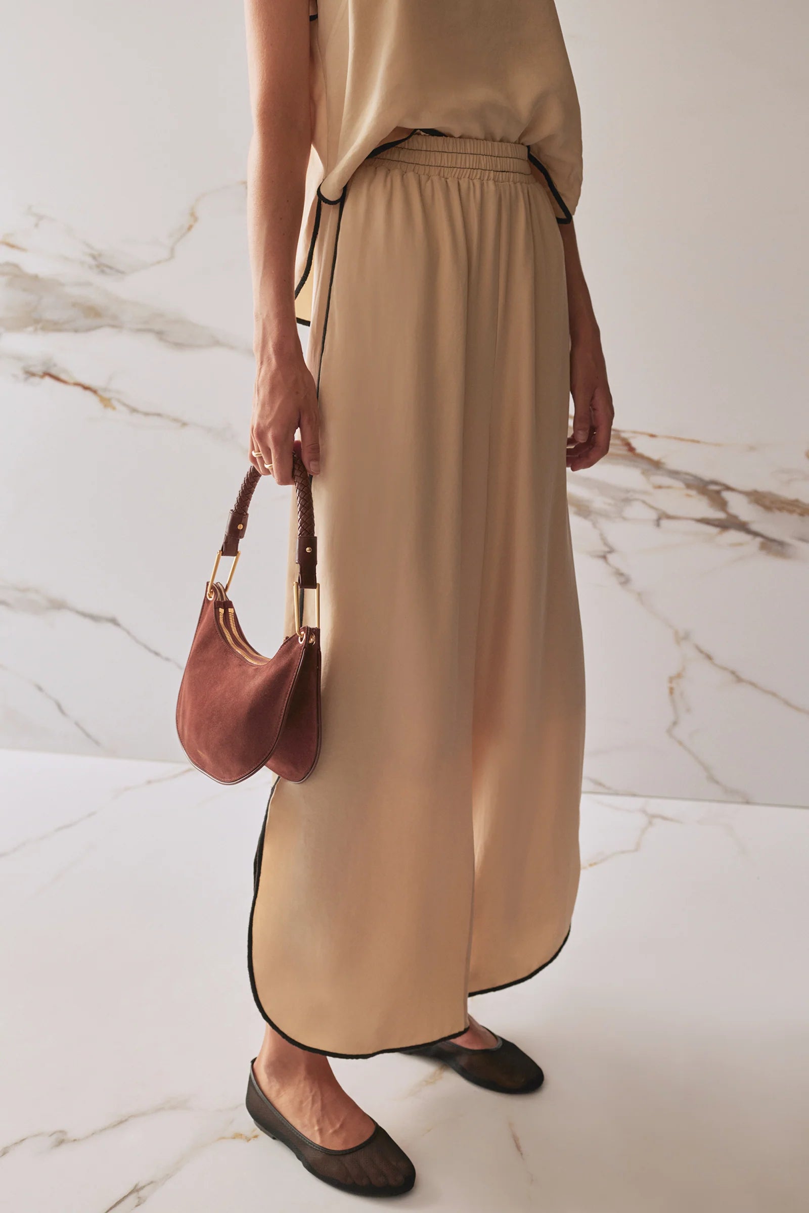 The tansy pants, fawn