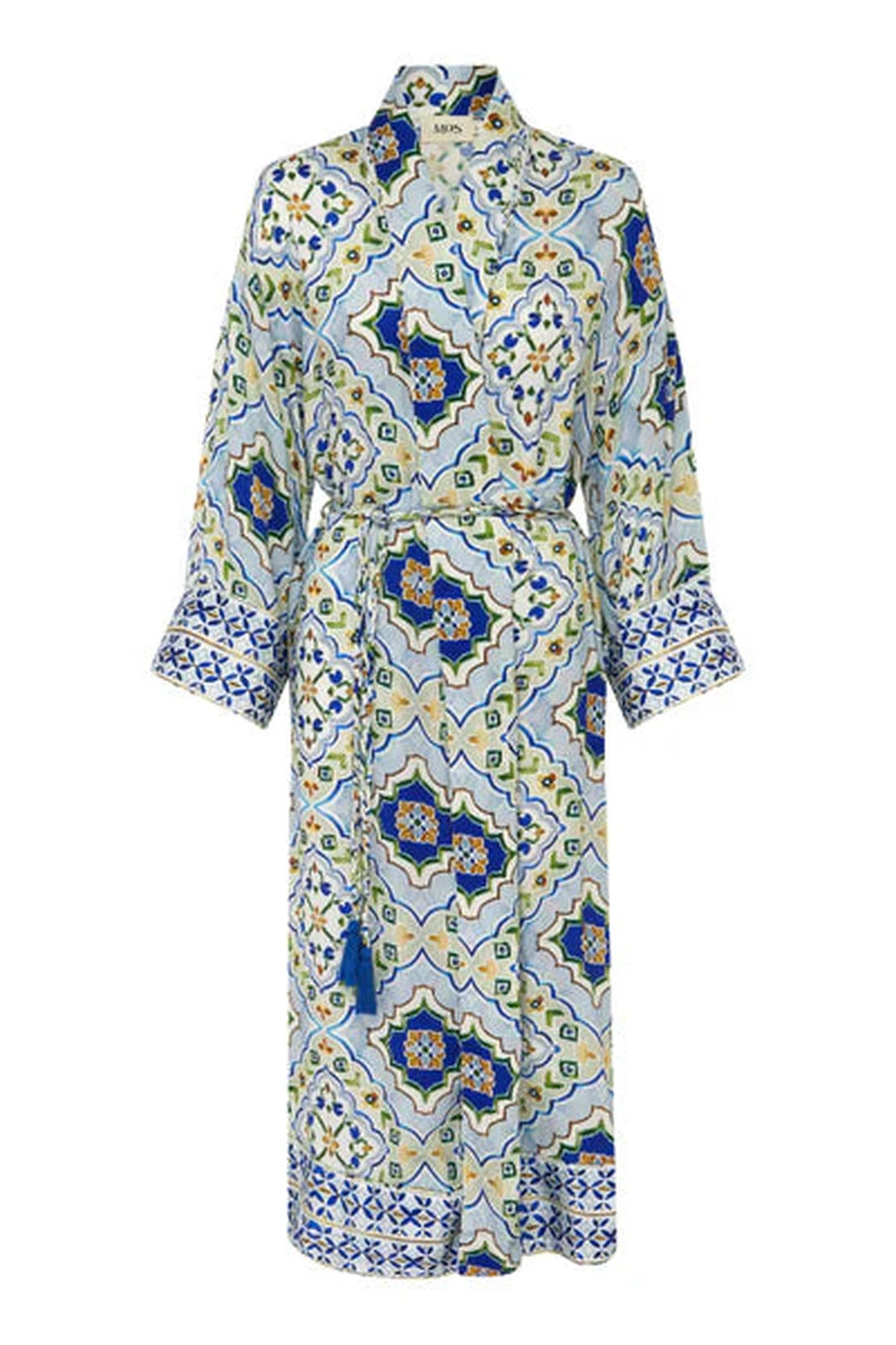 Filipa cover up, tile print