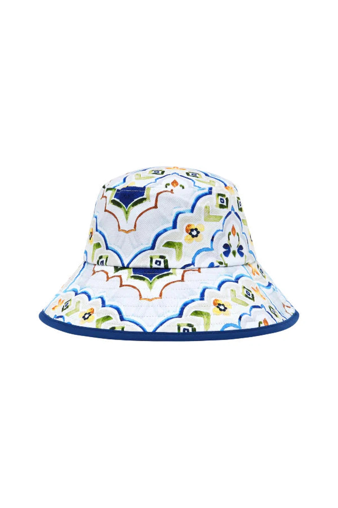 Filipa bucket hat, tile print