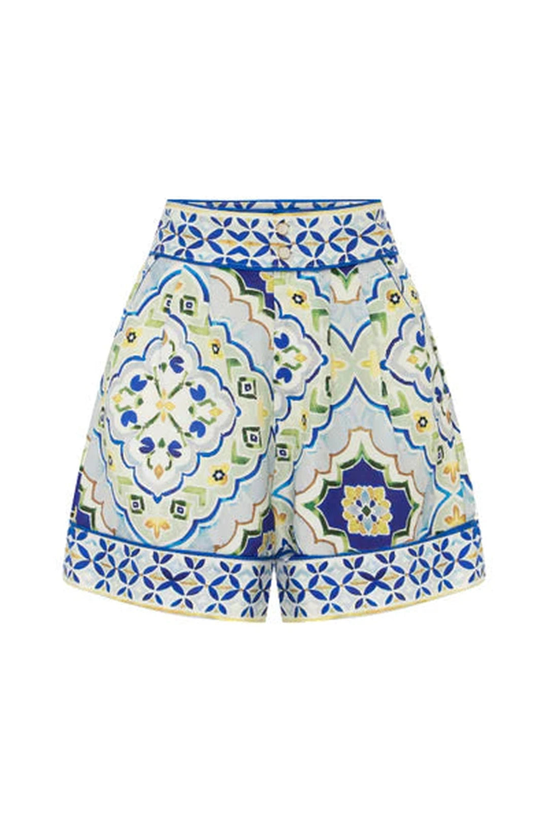 Filipa shorts, tile print