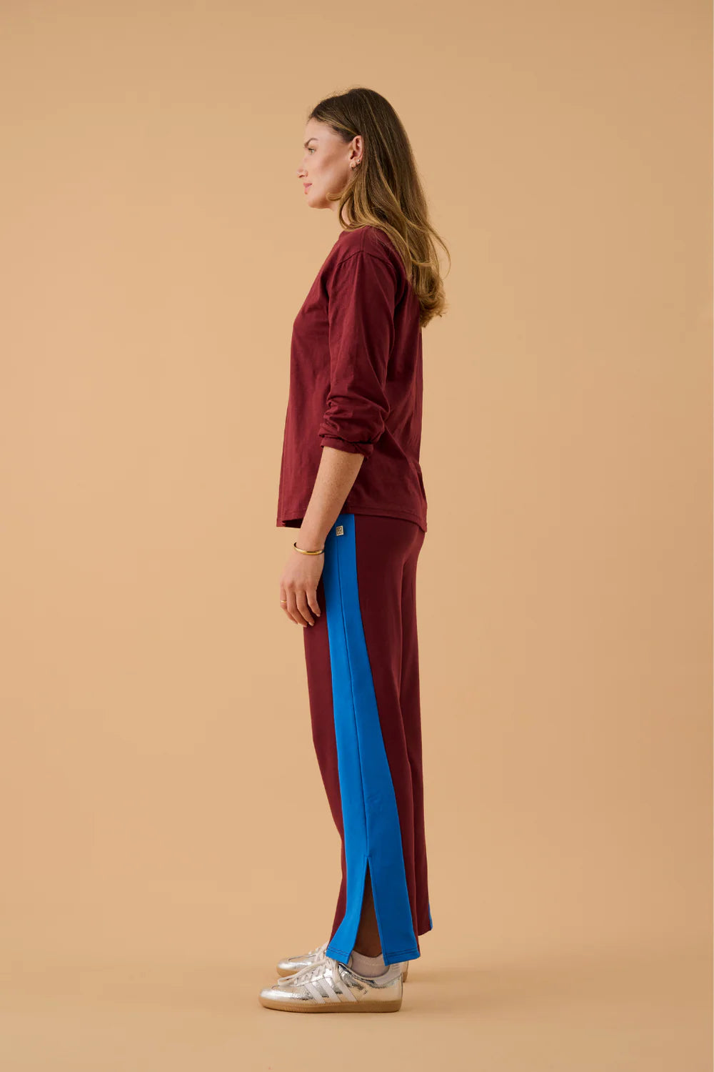 Saint Germain knit pant, chocolate truffle